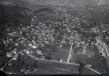 Luftbild aus 400 m von Walter Mittelholzer (1925)