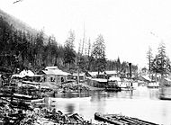 Eagle Pass Landing, 1885.