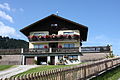 Deutsch: Bauernhof, Edpircherhof, Wirtschaftsgebäude, Michaelerberg, Steiermark, Ennstal English: farm, Edpircherhof, farm building, Michaelerberg, Styria, Austria