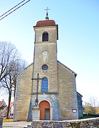 The church in La Marre
