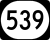 Kentucky Route 539 Markierung