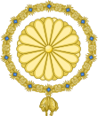 Emblem of Japanese Emperor (Golden Fleece Variant).svg