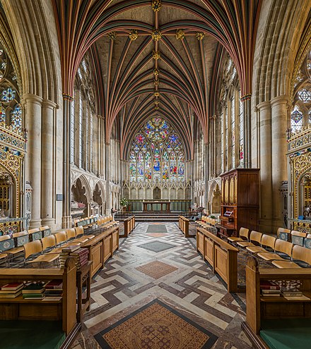The Lady Chapel of Exeter Cathedral