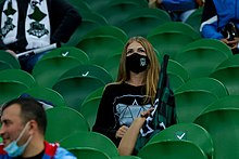 FC Krasnodar vs Chelsea supporters 2020-10-29.jpg