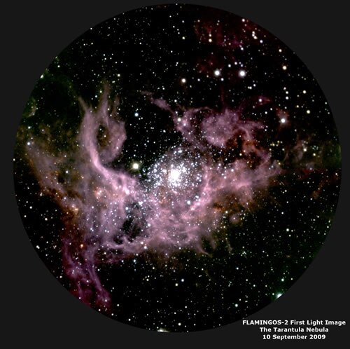 File:FLAMINGOS-2 image of the Tarantula Nebula (geminiann09018a).tiff