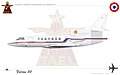 猎鹰50公务机（法语：Dassault Falcon 50） （第65中队（法语：Escadron de transport 60））