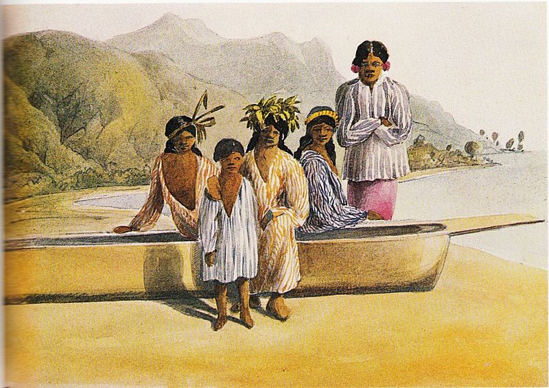 File:Family in Tahiti, 1847, painting by Henry Byam Martin.jpg