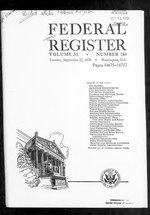 Fayl:Federal Register 1970-09-22- Vol 35 Iss 184 (IA sim federal-register-find 1970-09-22 35 184).pdf üçün miniatür