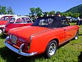 Fiat 1500 Cabriolet, achteraanzicht