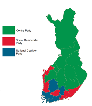 Elecciones parlamentarias de Finlandia de 2007