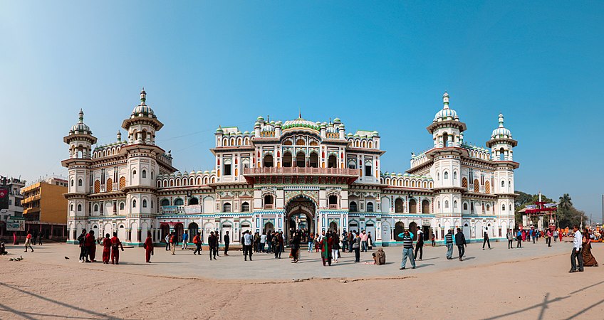 view of Janaki Temple Photograph: Nirmal Dulal