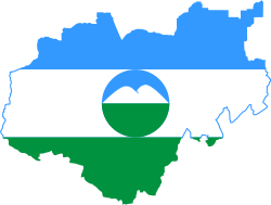 Flag-map of Kabardino-Balkaria.svg