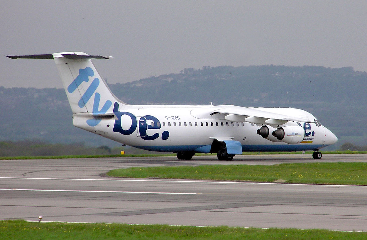flybe jersey to london city