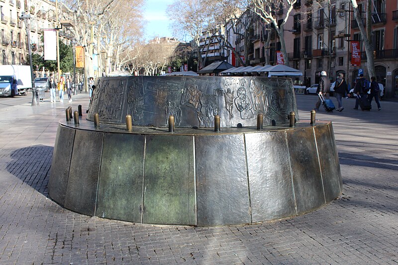 File:Fontaine Als Santpere Barcelone 1.jpg