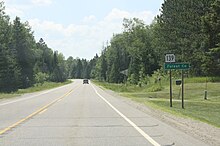 Forest County sign on WIS 139 Forest County Wisconsin Sign WIS139.jpg