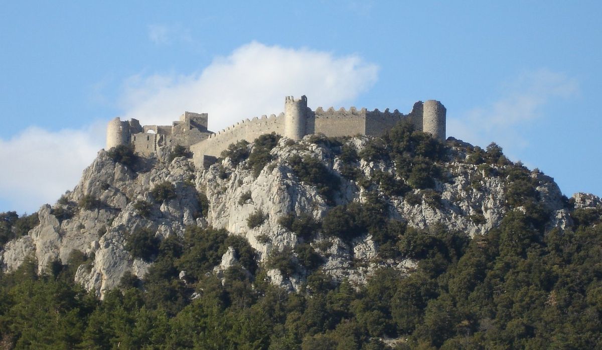 Castillo de Puilaurens - Wikipedia, la enciclopedia libre