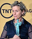 Foto de Frances McDormand en la 21a edición de los Screen Actors Guild Awards en 2015.