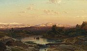 Ansicht der Sierra Nevada, um 1868