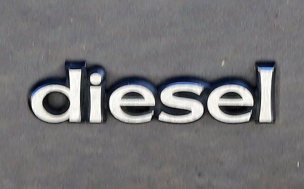 Badge of the Oldsmobile Diesel on a Buick