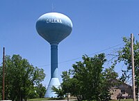 Galena water tower, 2008.