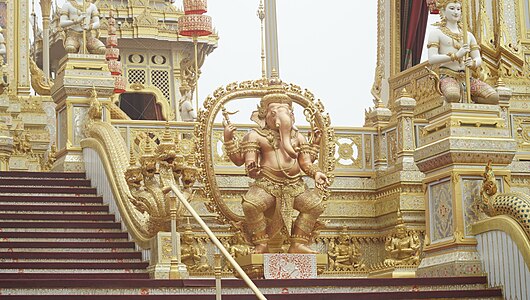 Ganesha at of the merumat of King Bhumibol Adulyadej.jpg