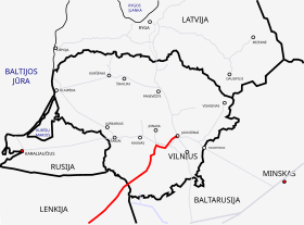 Image illustrative de l’article Interconnexion gazière Lituanie-Pologne