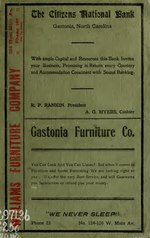 Miniatuur voor Bestand:Gastonia, North Carolina City Directory (1910-1911) - DPLA - e6d52c55129d3f242e186b4eeb354acc.pdf
