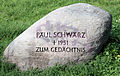 Paul Schwarz, Paul-Schwarz-Promenade , Berlin-Steglitz, Deutschland