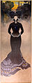 Georges de feure, allegoria di un'arte applicata, olio su tela, 1900, 01.JPG