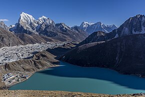 Gokyo lake is such an amazing place in Khumbu region (Everest region) which is located at an elevation of 4,790m. © Nir gurung