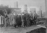 Grand jury at the hotel after the fire Grand jury at Arcadia Hotel fire (LOC).jpg