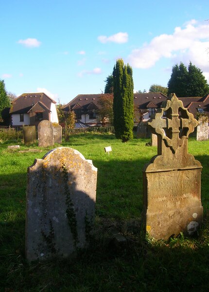 File:Graveyard, Priory Church of St Peter and St Paul - geograph.org.uk - 1027008.jpg