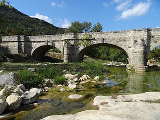 Bridge over the river at Greiffel