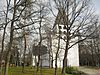 Exterior view of the Church of the Sacred Heart of Jesus in Hövelriege