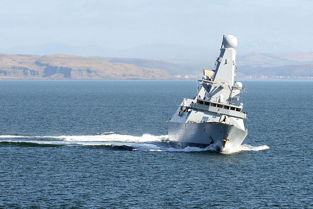 HMS Diamond, a Type 45 guided missile destroyer