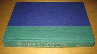 Harry Potter Book 2, 1st American ed. without dust jacket.JPG
