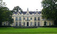 View of Hartekamp, where Carl von Linné lived and studied for three years, from 1735 until 1738