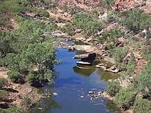 Murchison River from Hawk's Nest