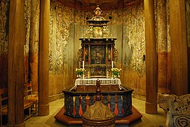 Altar der Stabkirche Heddal