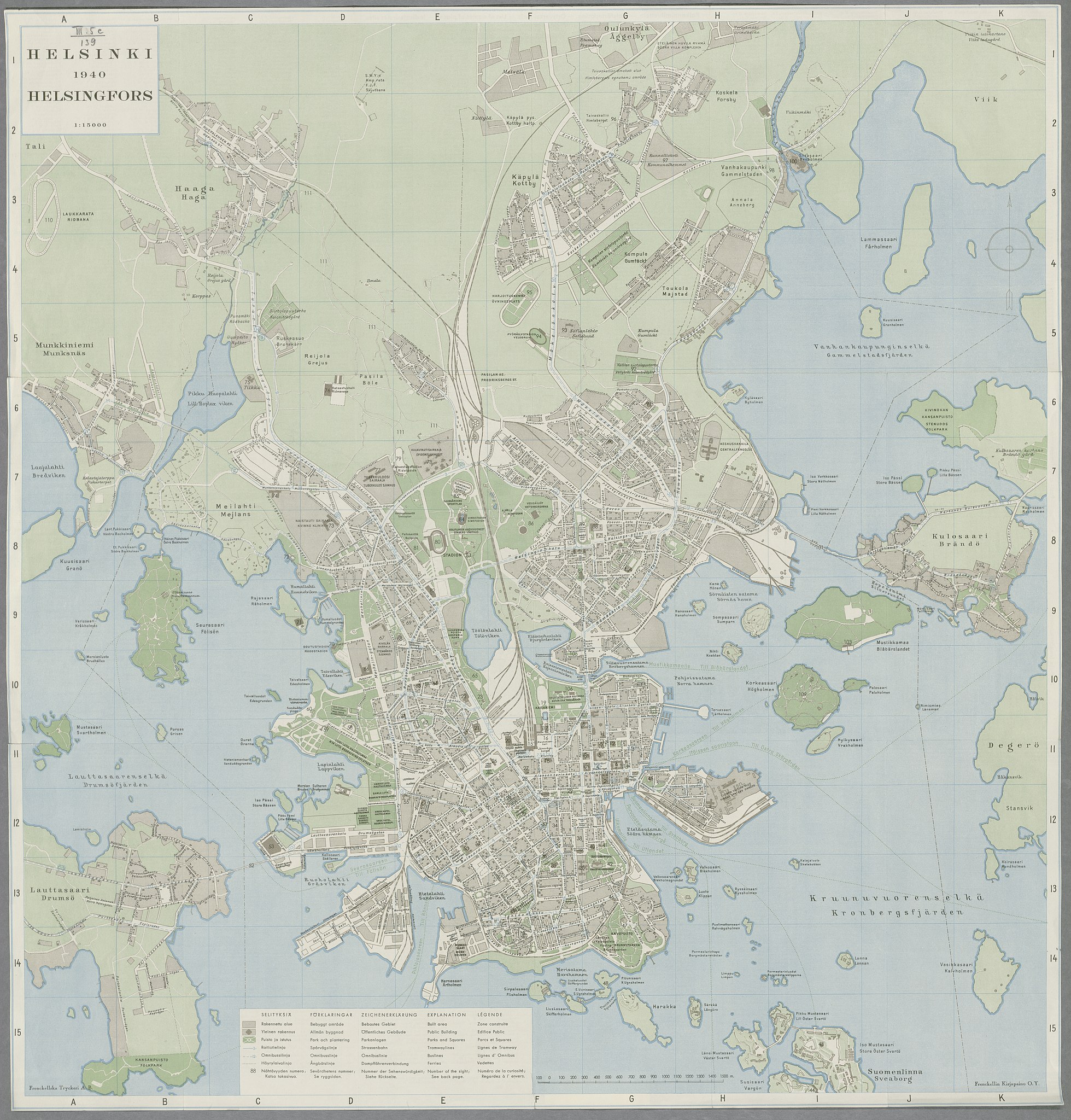 File:Helsingin matkailijakartta 1940  - Wikimedia Commons