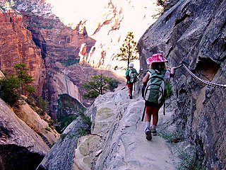 L'Hidden Canyon Trail est un sentier de randonnée du comté de Washington, dans l'Utah, aux États-Unis. Construit pendant l'été 1928 dans le style rustique du National Park Service, ce sentier du parc national de Zion est inscrit au Registre national des lieux historiques depuis le 14 février 1987.