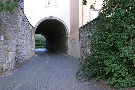 Northwestern pincer gate of the Hildesheim Cathedral Castle Hildesheim-Paulstor-Domburg-Hildesia.jpg