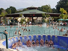 Hamat Gader Hot springs in Hamat Gader.jpg