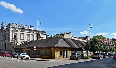 ul. Józefińska 16 Najstarsze domy Podgórza, wyburzone