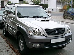 2004–2007 Hyundai Terracan vooraansig