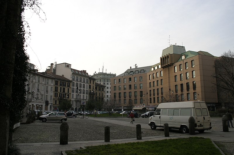 File:IMG 5289 - Milano - Piazza Santo Stefano - Foto Giovanni Dall'Orto - 17-feb-2007.jpg