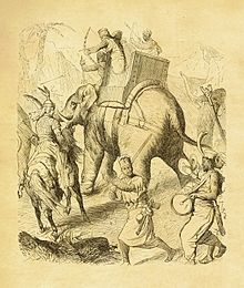 Elefante de guerra indio