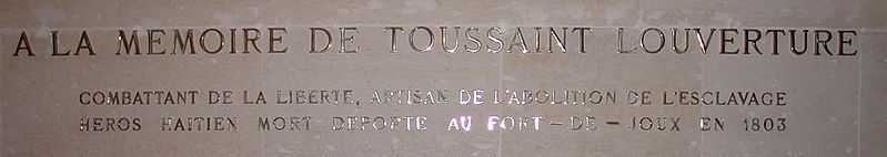 File:Inscription Toussaint Louverture.jpg