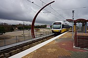 DART Light Rail Orange Line train