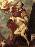 Жертвоприношение Исаака. Ок. 1607. Холст, масло. Палаццо Питти, Флоренция